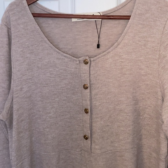 Three Bird Nest Simply Comfort Jumpsuit - Picture 2 of 4